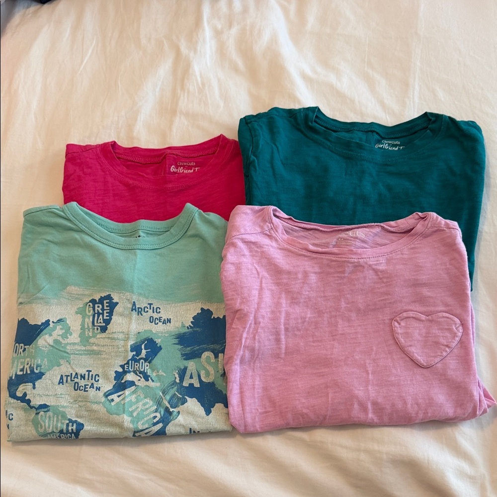 Crewcuts Long Sleeve Girlfriend Tees